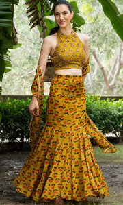 Liora Floral Skirt Set