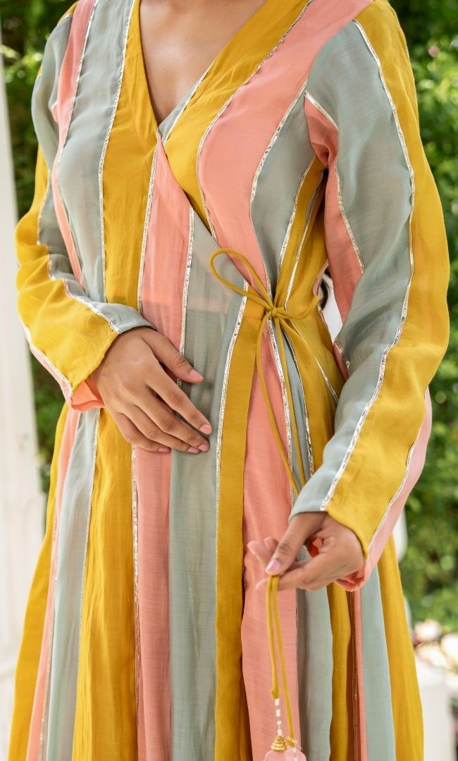 Spring Pastel Anarkali Set