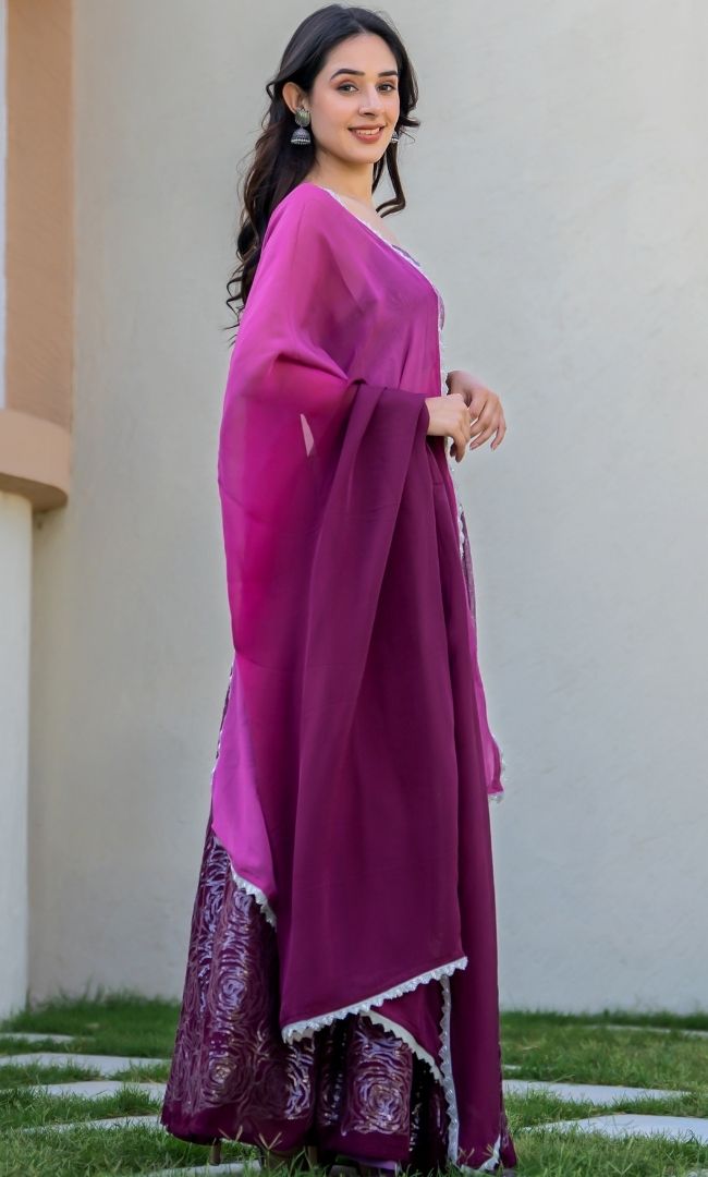 Vamika Ombre Lehenga Set