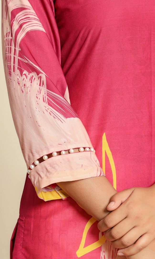 Rangrez Kurti Set
