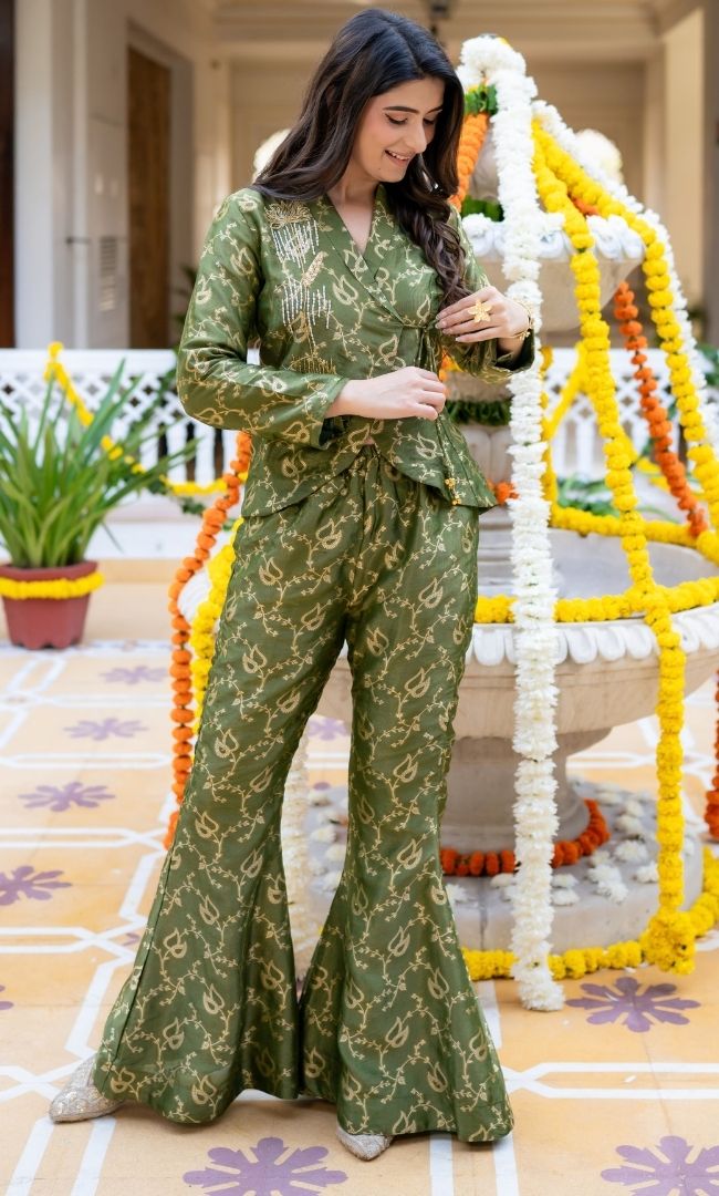 Olivia Brocade Co-ord Set
