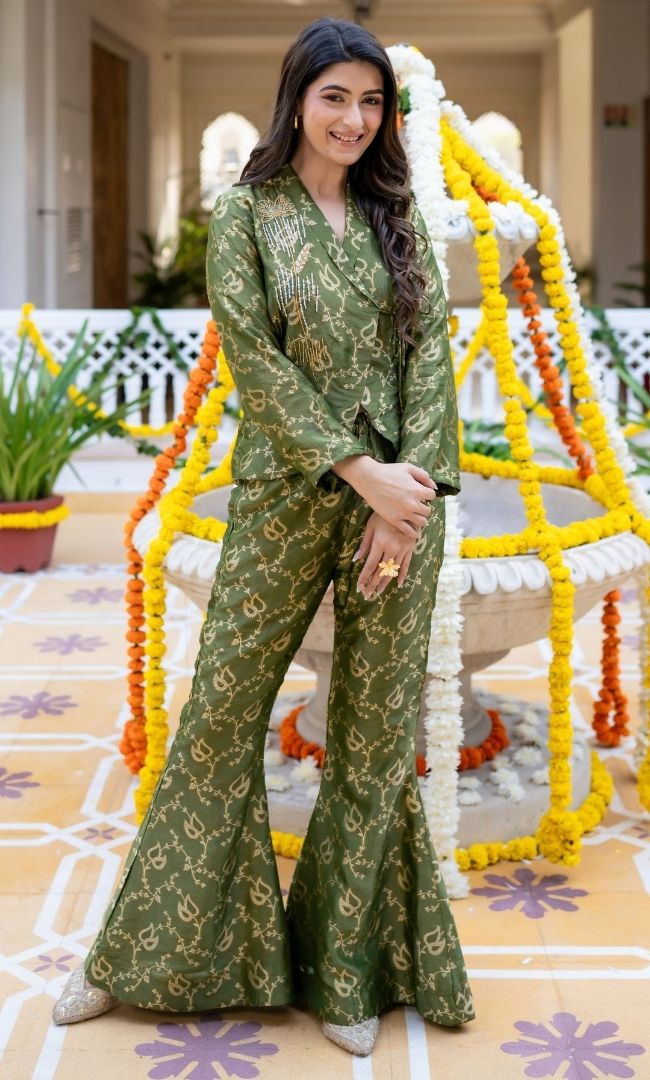 Olivia Brocade Co-ord Set