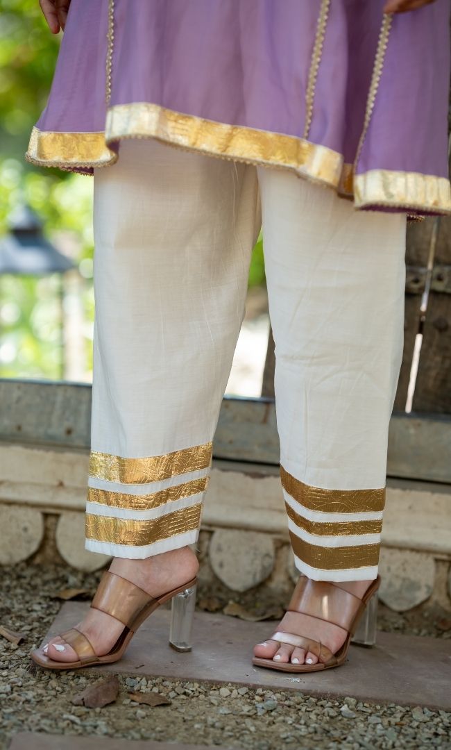 Bebo Purple Kurta Set