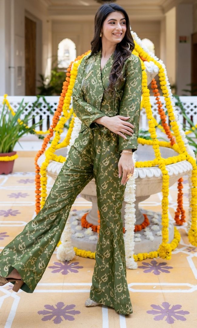 Olivia Brocade Co-ord Set