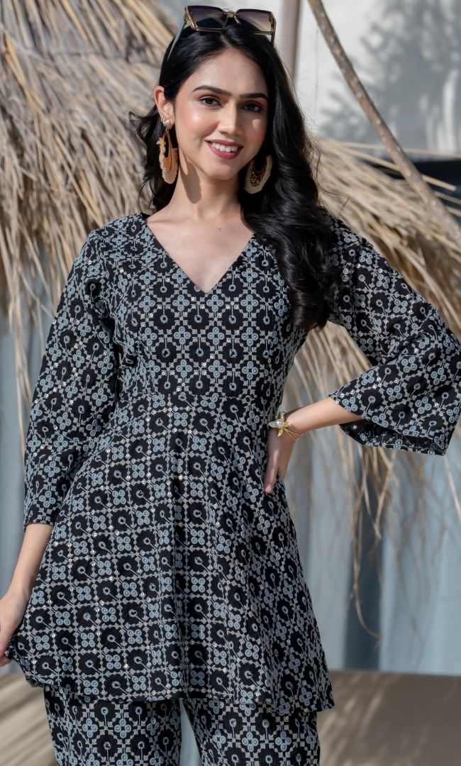 Classic Black Co-ord Set