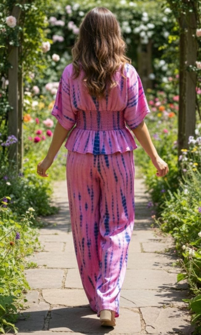Peony Tye-Dye Co-ord Set