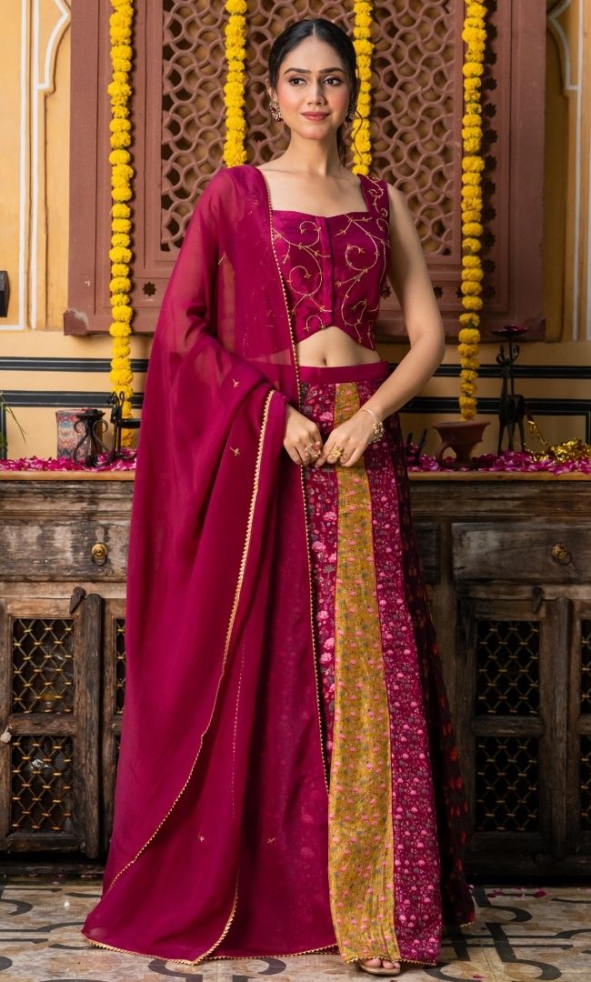 Vernika Multi Color Lehenga Set