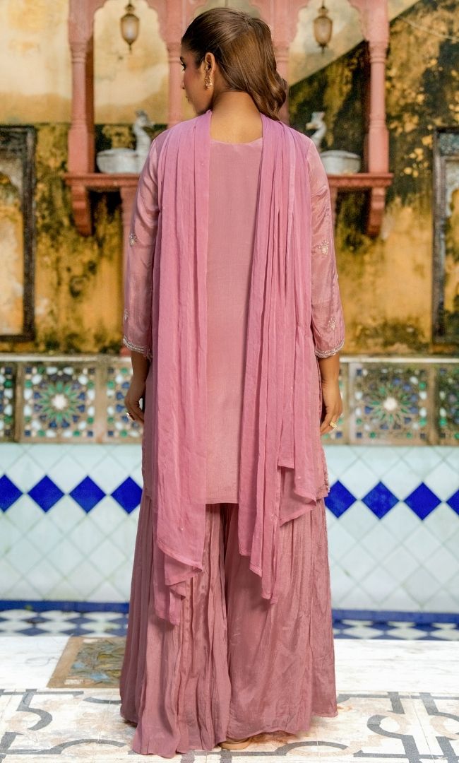 Jafrin Pink Sharara Set