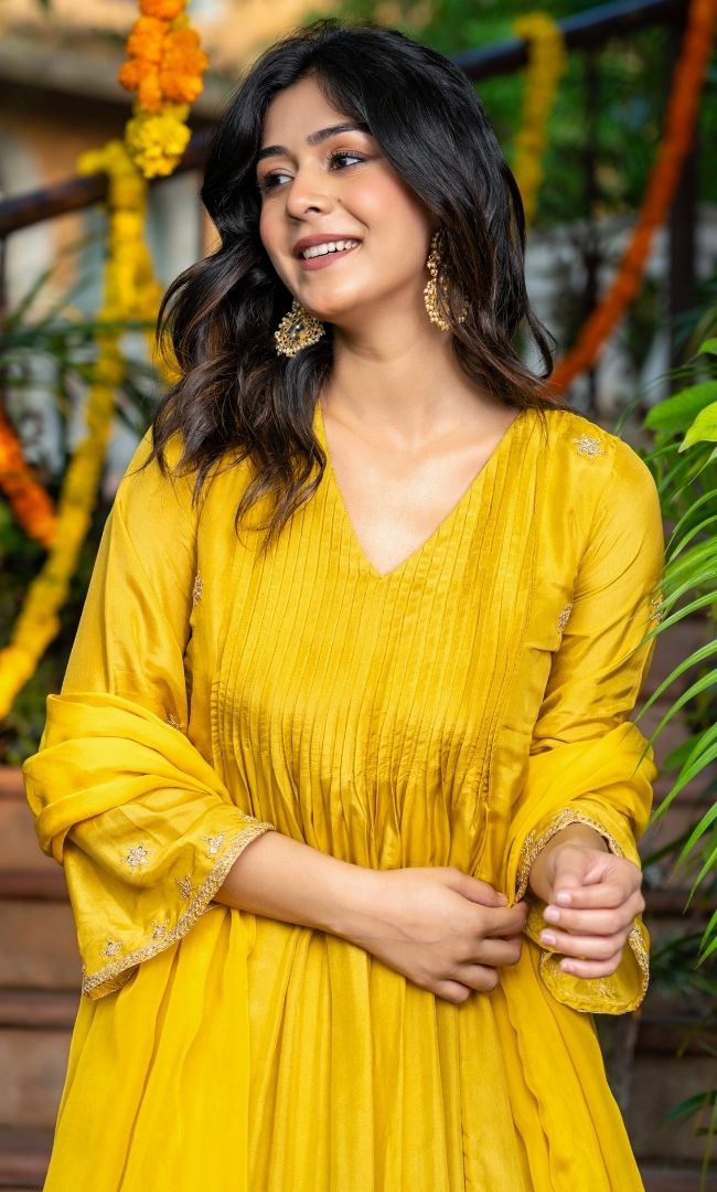 Medallion Embroidered Suit Set