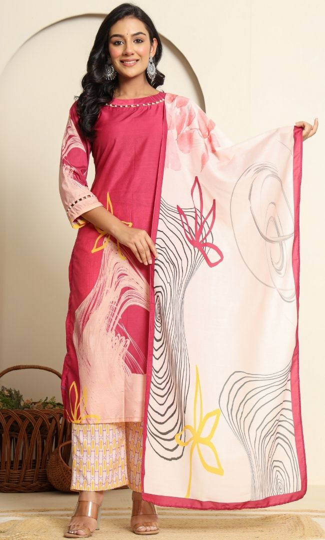 Rangrez Kurti Set