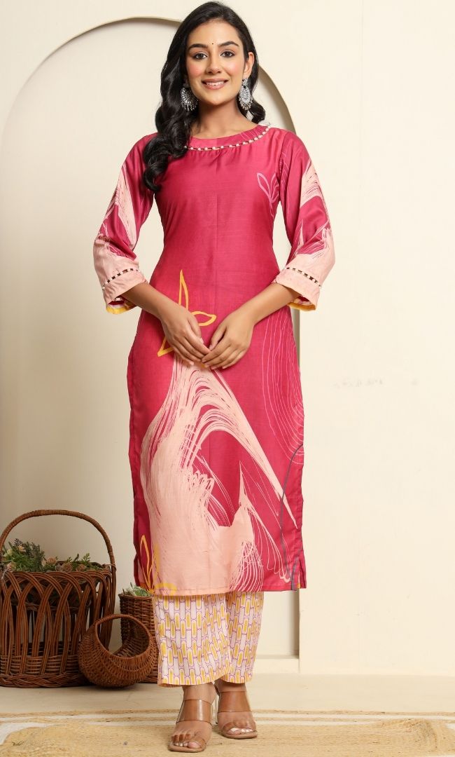 Rangrez Kurti Set