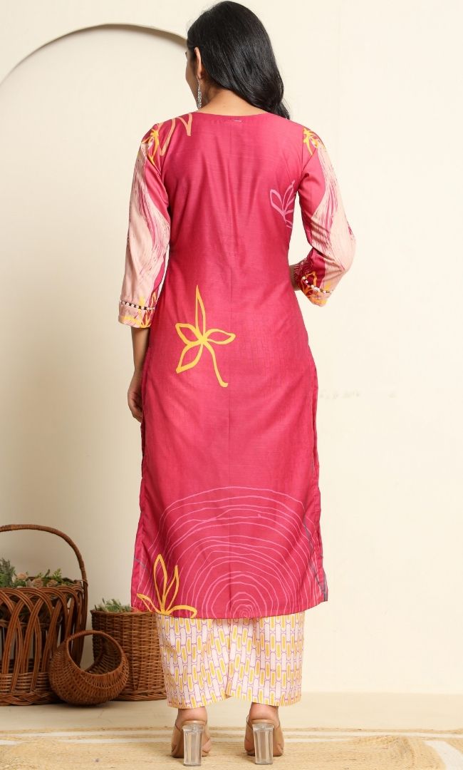 Rangrez Kurti Set
