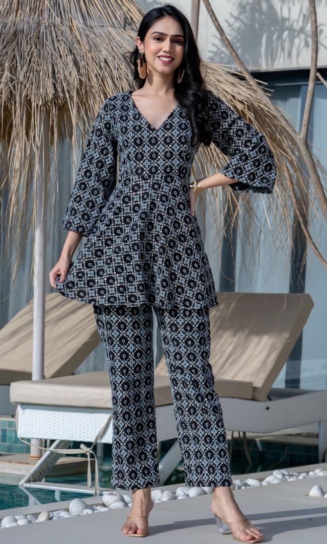 Classic Black Co-ord Set