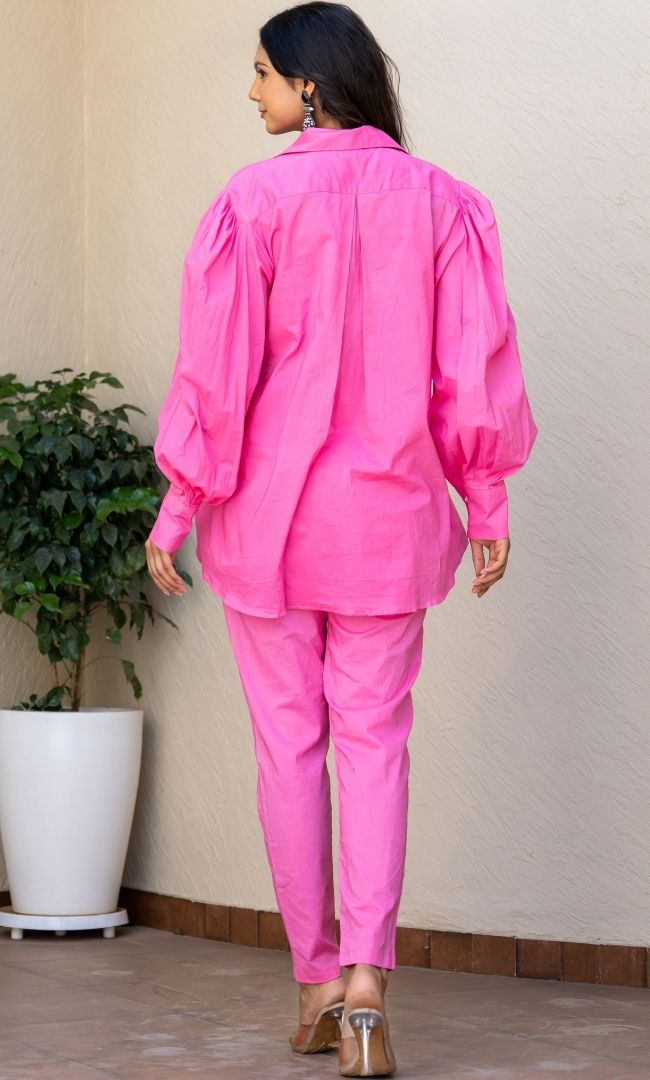 Fuchsia Evil Eye Co-ord Set