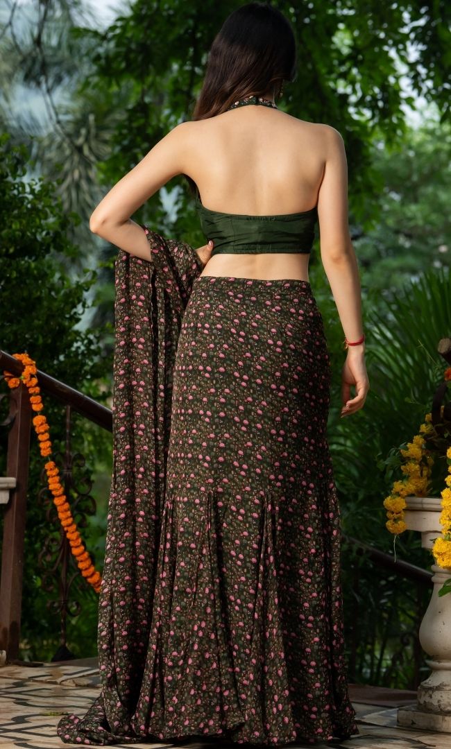 Haritage Glow Saree