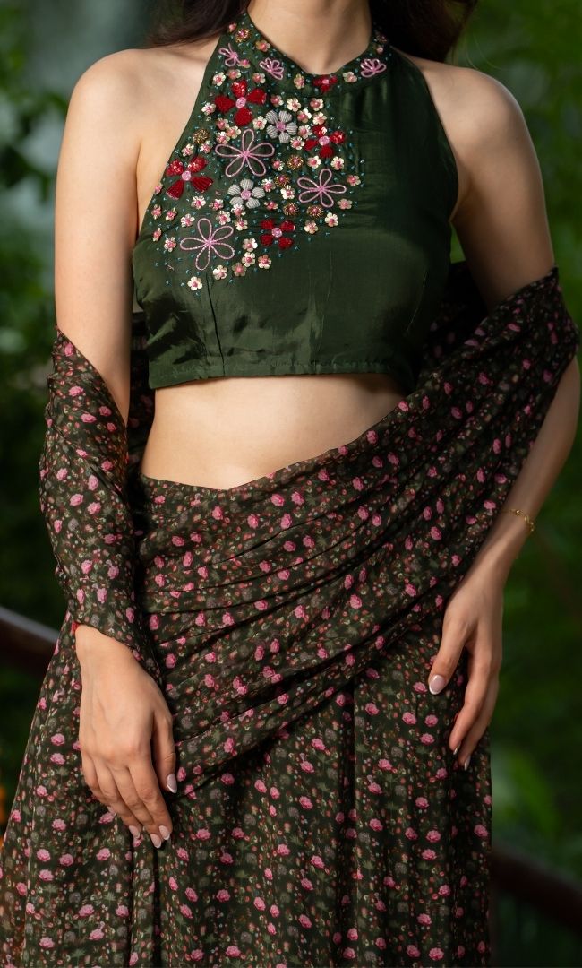 Haritage Glow Saree