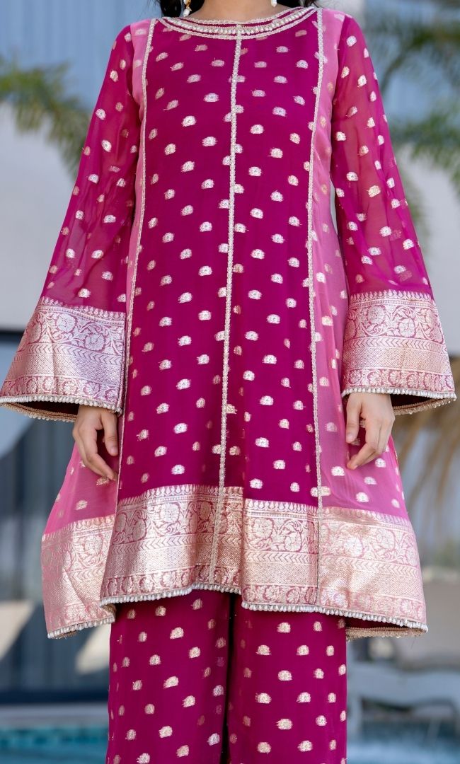 Nawabi Kalidar Suit