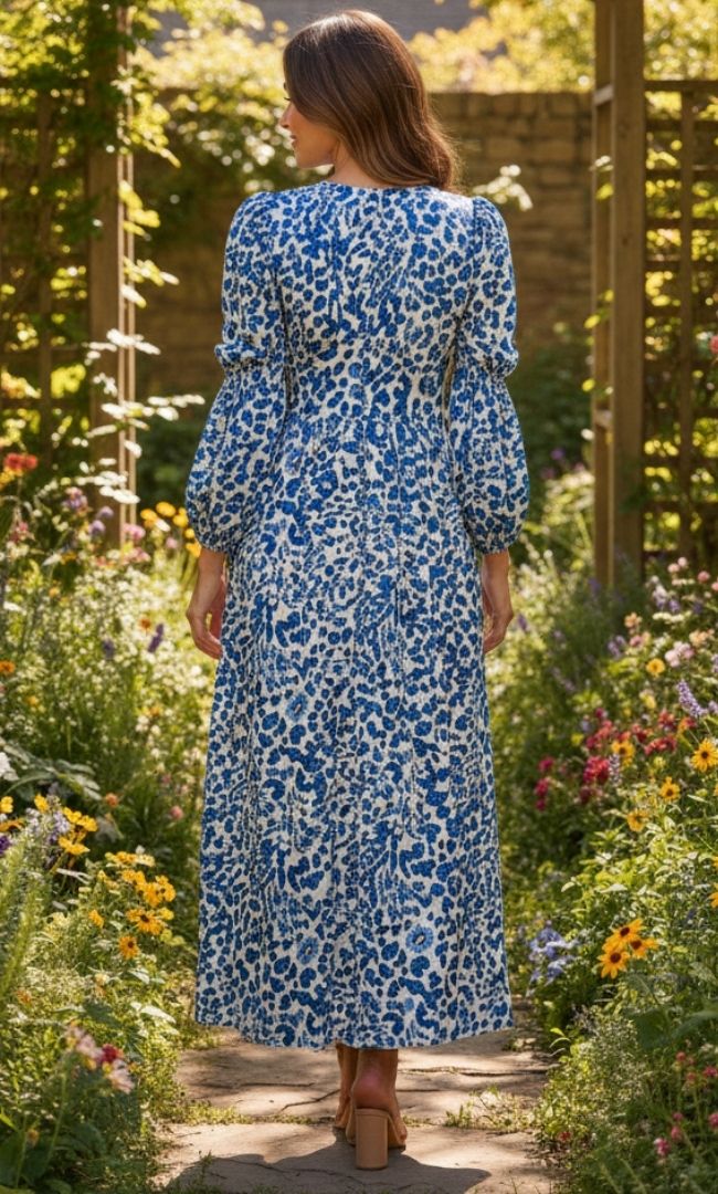 Dewy Button-Down Dress