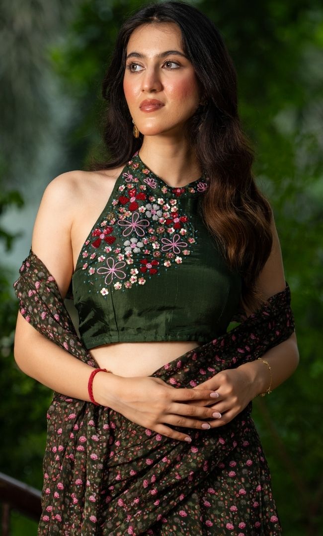 Haritage Glow Saree