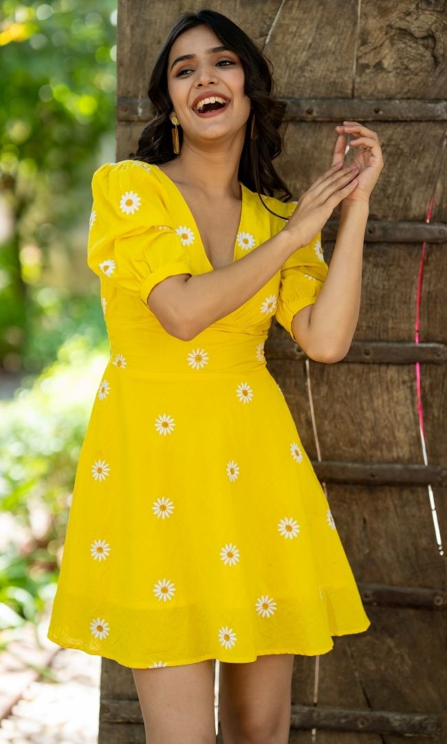 Buttercup Cotton Dress