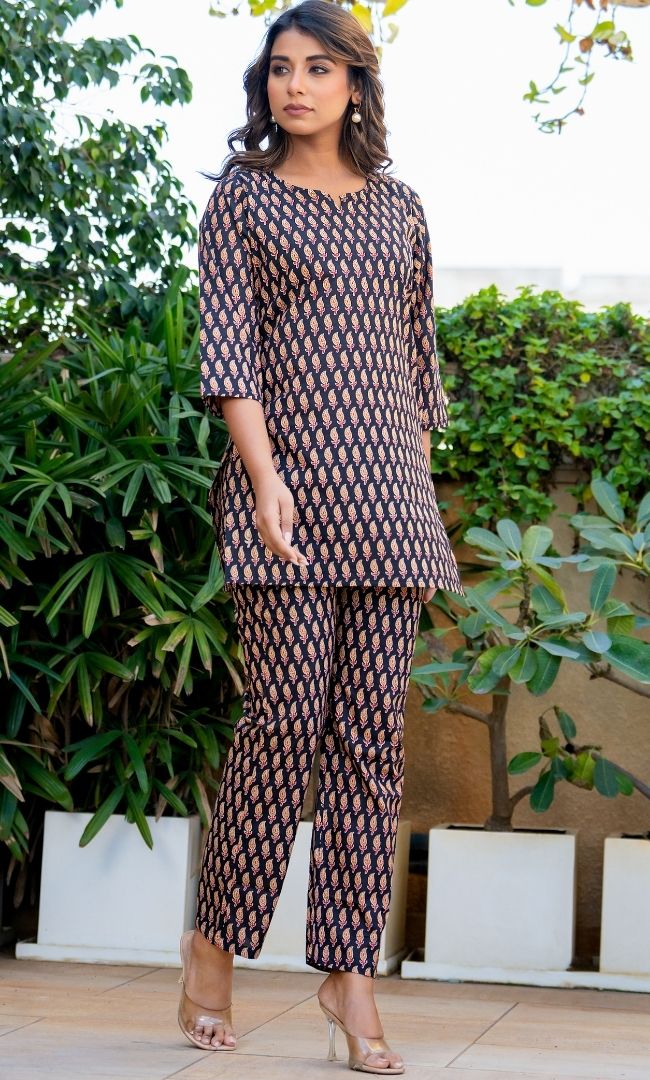 Paisley Play Printed Rozana Set