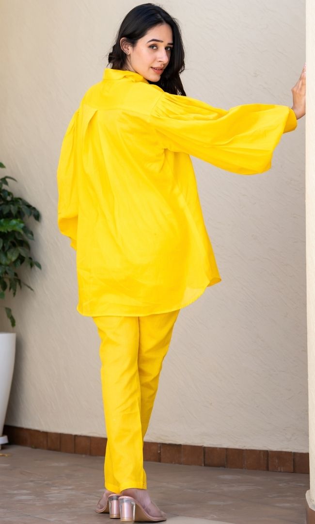 Yellow Evil Eye Co - Ord Set
