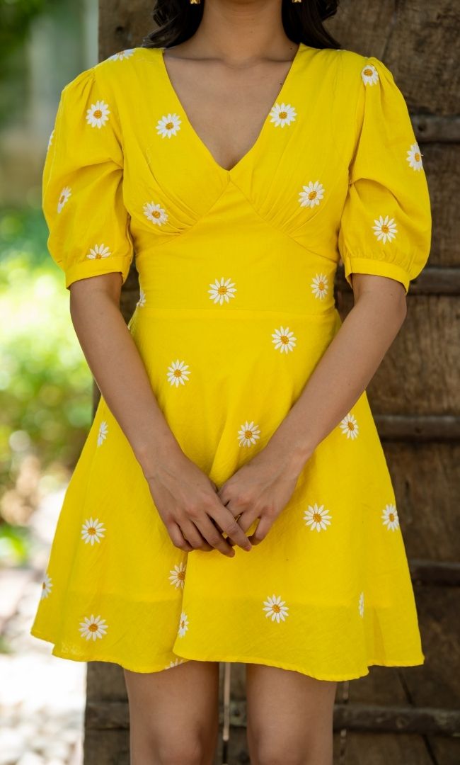 Buttercup Cotton Dress
