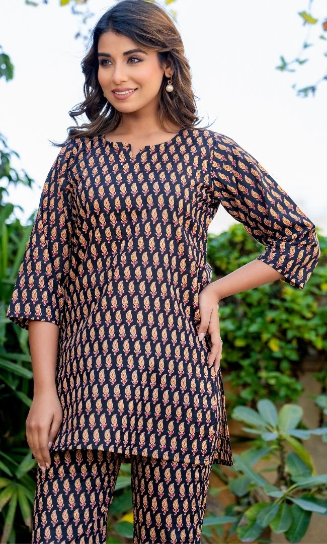 Paisley Play Printed Rozana Set