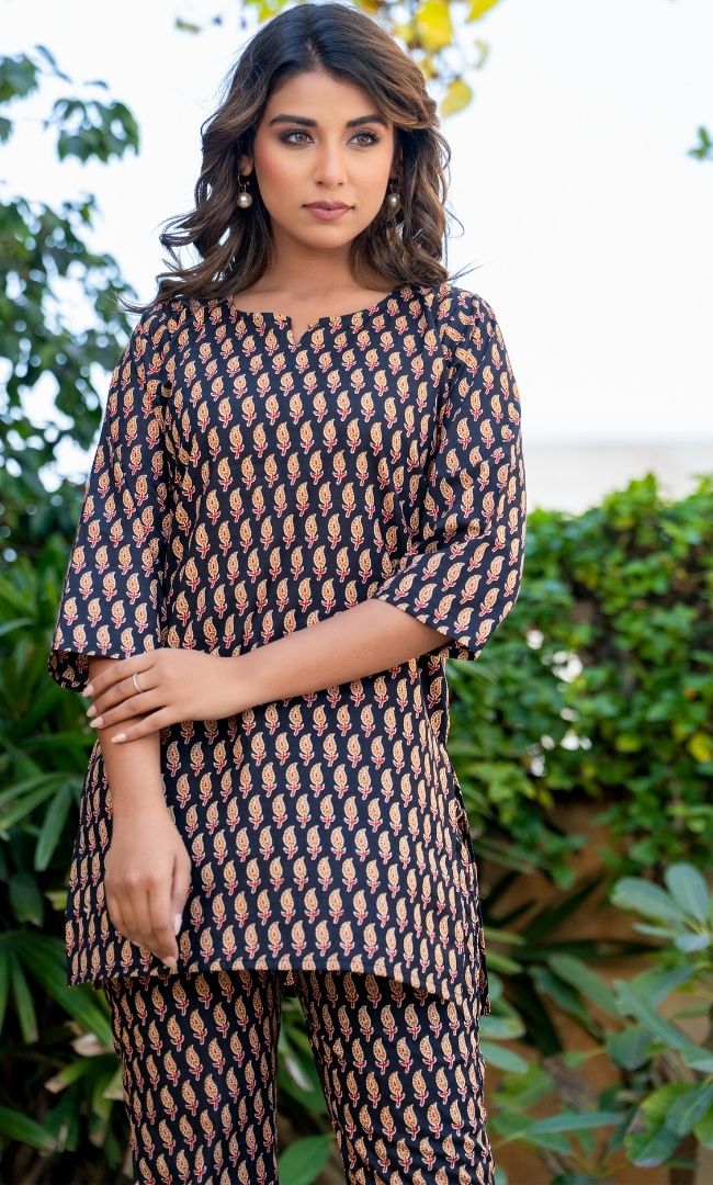 Paisley Play Printed Rozana Set
