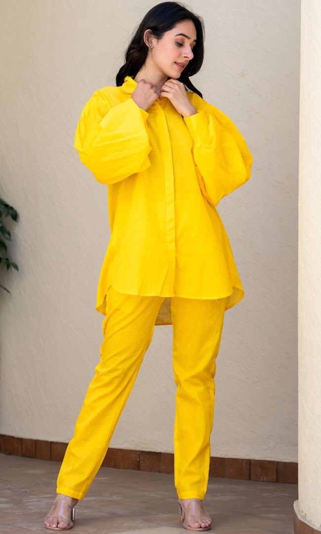 Yellow Evil Eye Co - Ord Set