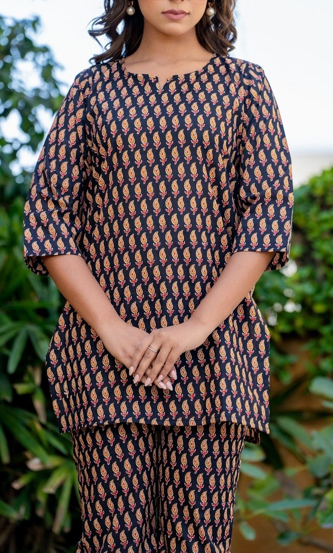 Paisley Play Printed Rozana Set
