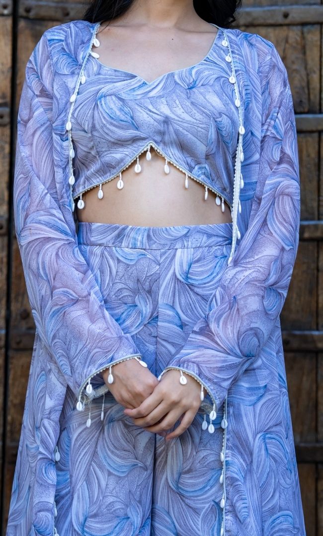 Mystique Lilac Co-ord Set
