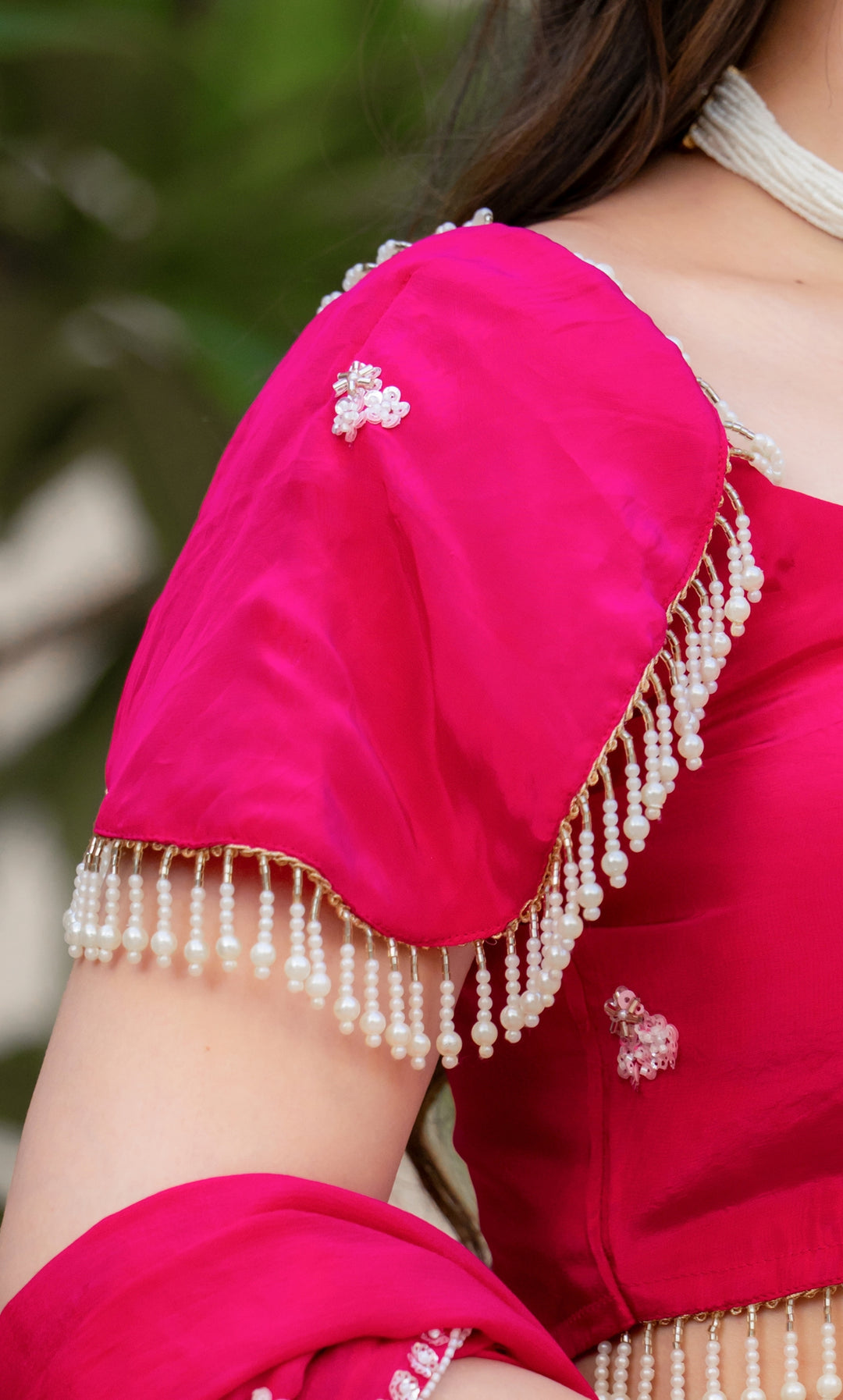 Ruh Pink Embellished Lehenga Set