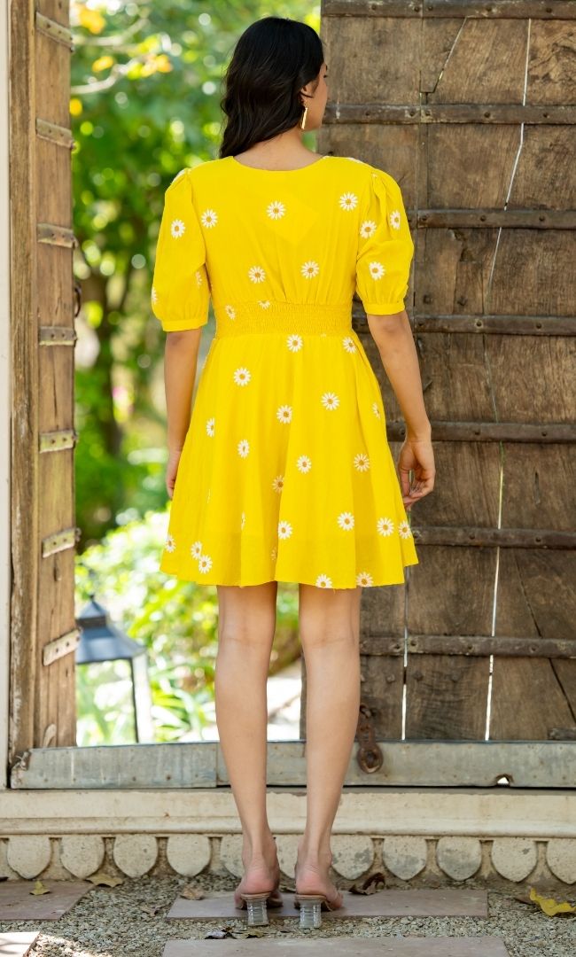 Buttercup Cotton Dress