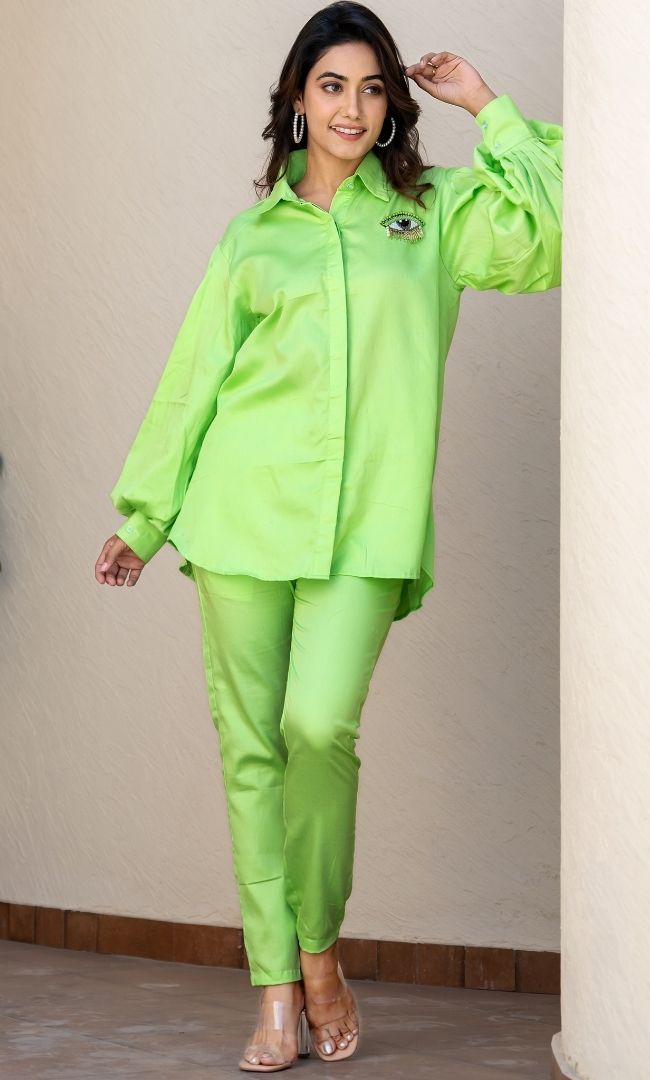 Green Evil Eye Co - Ord Set