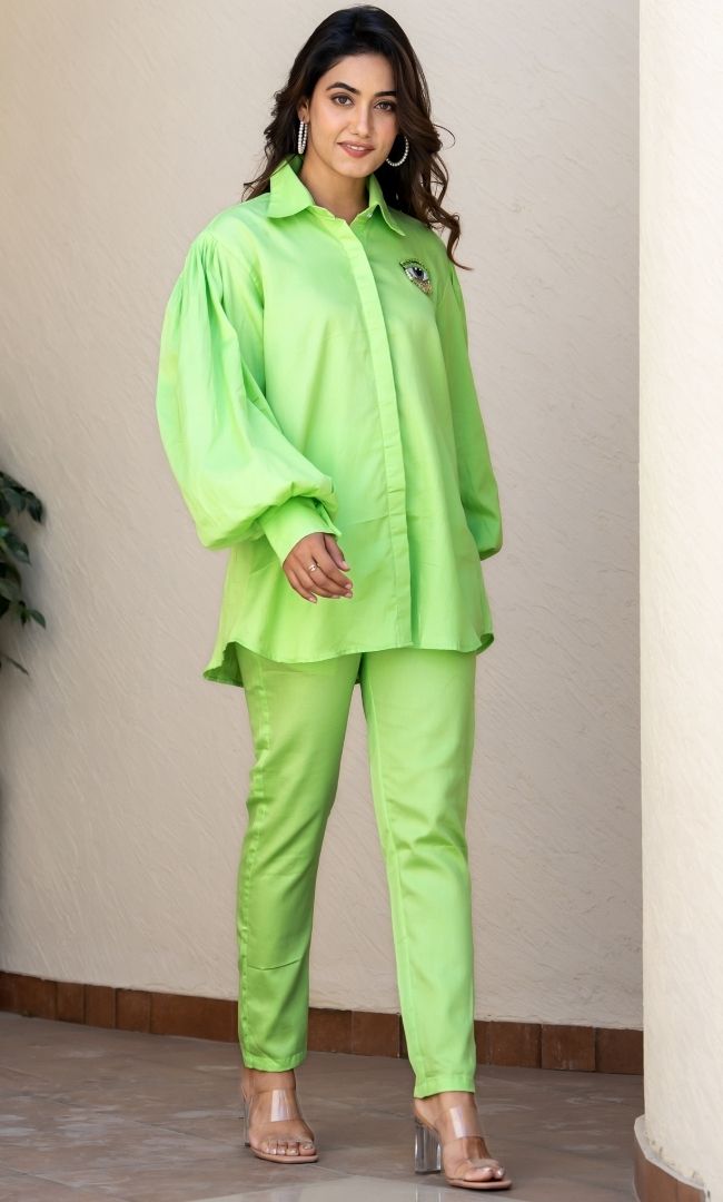 Green Evil Eye Co - Ord Set