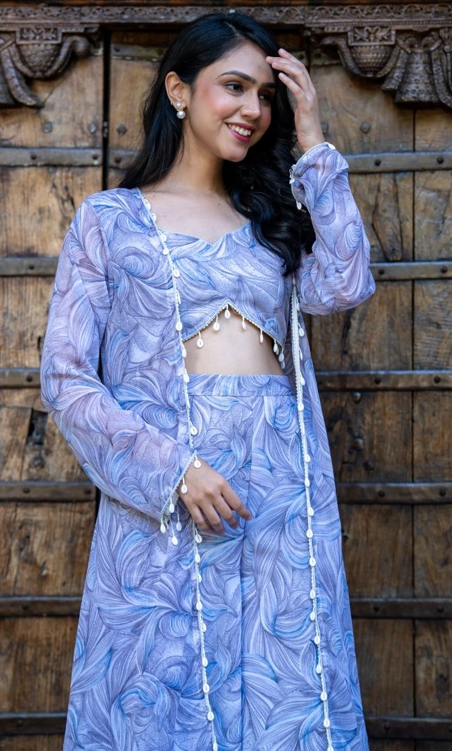 Mystique Lilac Co-ord Set