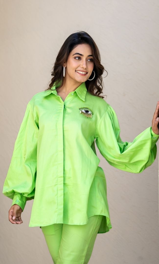Green Evil Eye Co - Ord Set