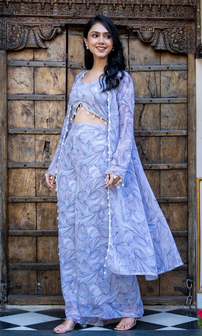Mystique Lilac Co-ord Set