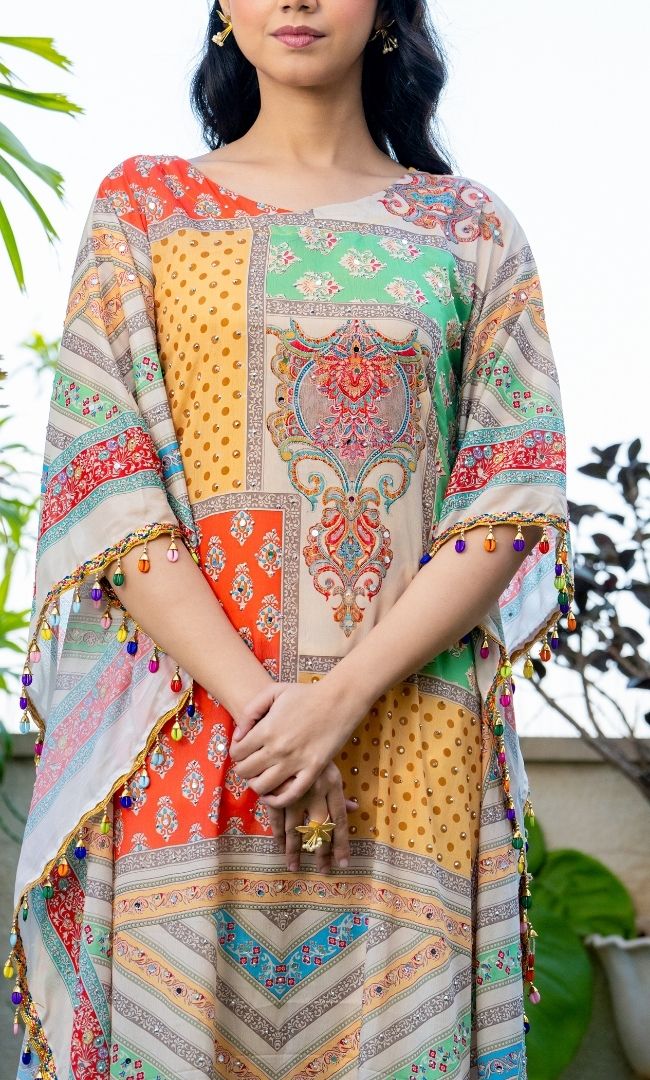 Dazzling Kaftan Set