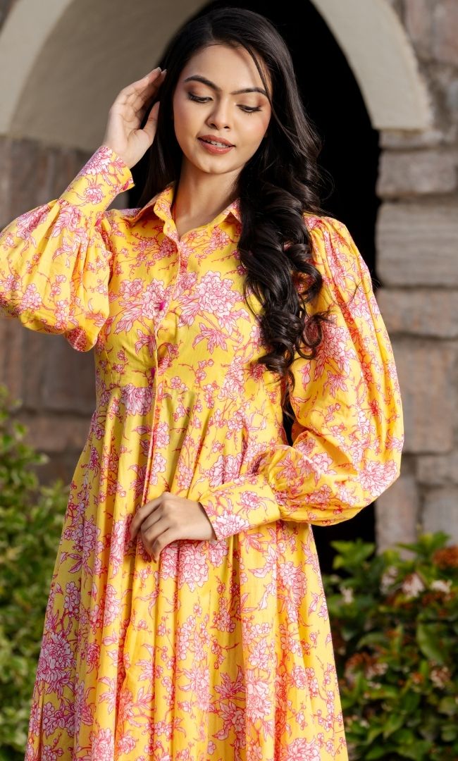 Melissa Yellow Garden Dress
