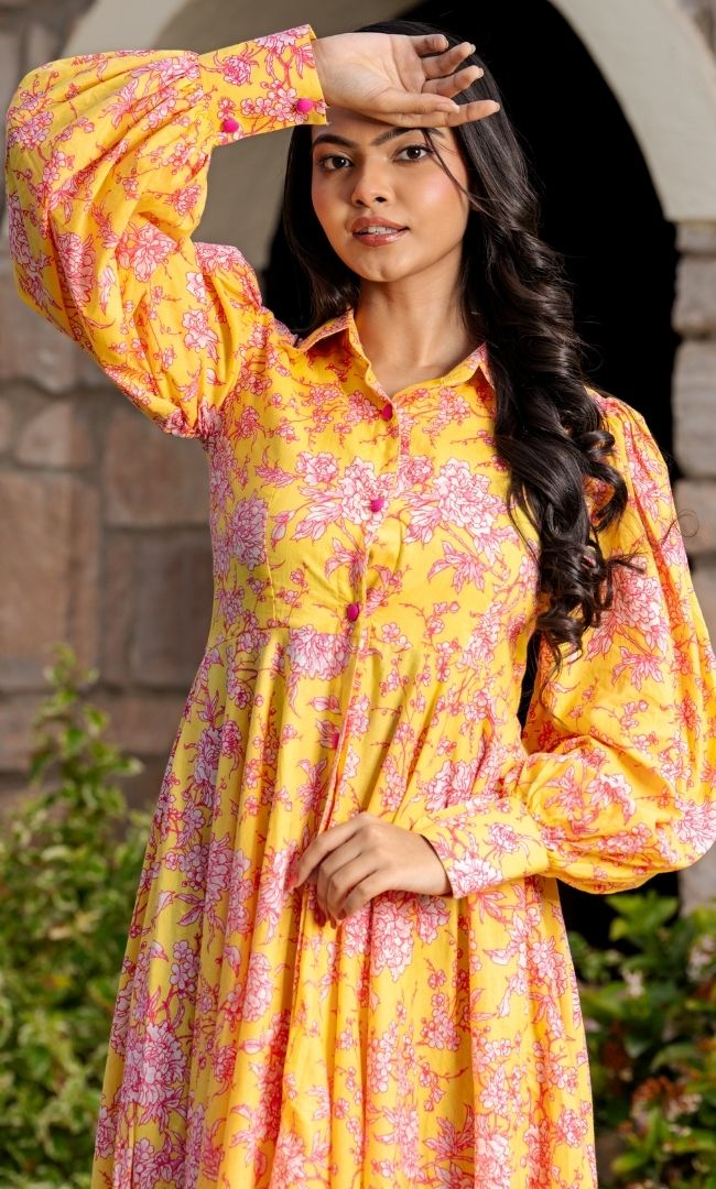 Melissa Yellow Garden Dress