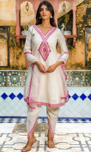 Channdrika Pink Suit Set