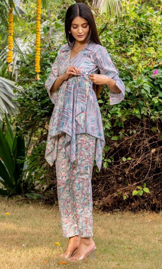 Seafoam Multicolor Co-ord Set
