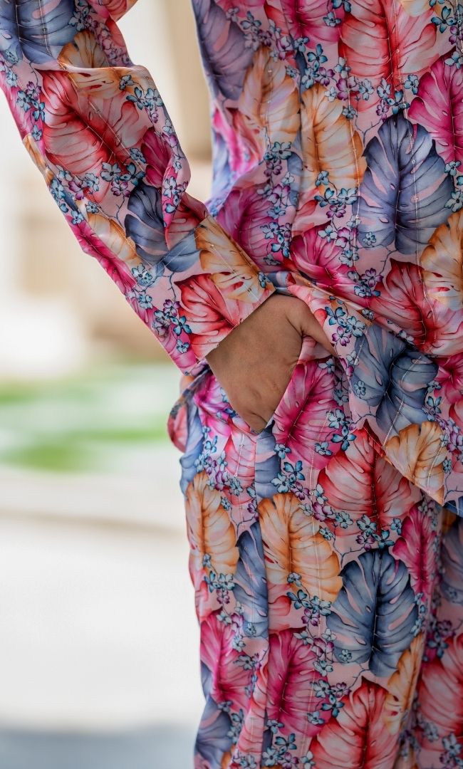 Rosy Printed Co-ord Set