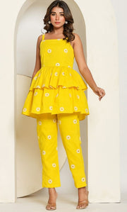 Petal Pop Yellow Co-ord Set