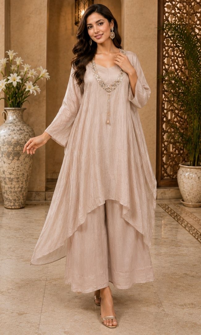 Crystal Pink Vibe Co-ord Set