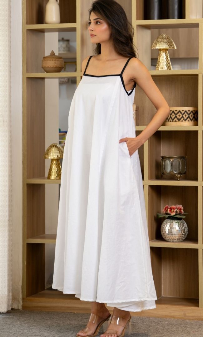 Willow Whisper White Dress