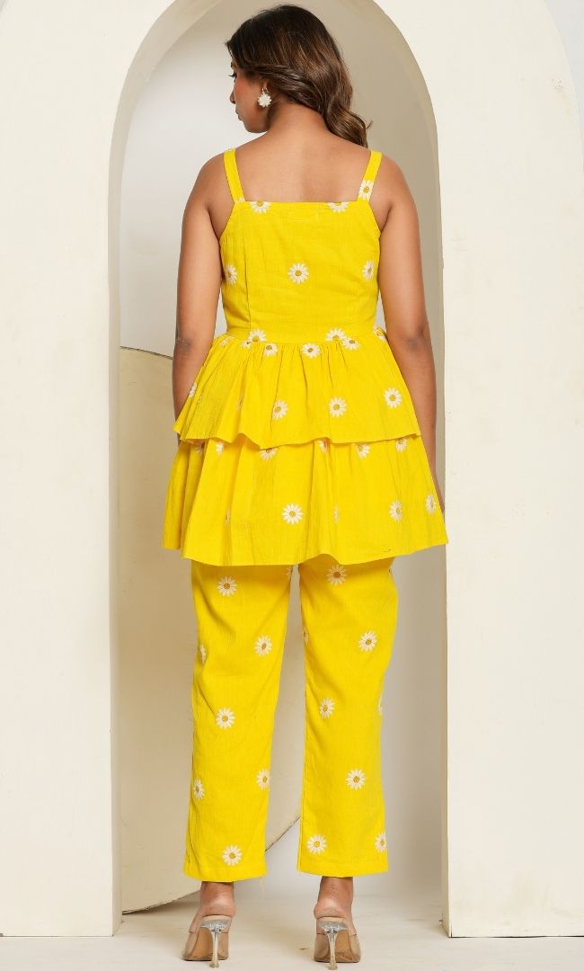 Petal Pop Yellow Co-ord Set