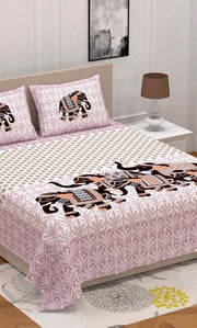 TUSKER DOUBLE BED BEDSHEET